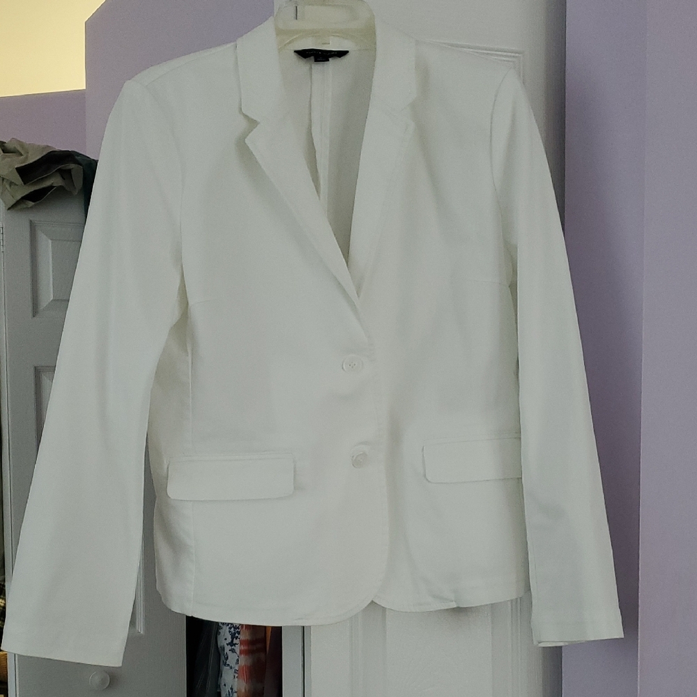 Tommy Hilfiger White Blazer Modern Tailoring